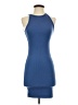 Old Navy Solid Blue Cocktail Dress Size XS - photo 1