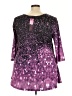 Azalea Purple 3/4 Sleeve Top Size 3X - photo 2