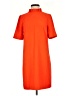 J.Crew 100% Polyester Orange Casual Dress Size 0 - photo 1