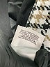 Kasper 100% Polyester Houndstooth Ivory Coat Size 8 - photo 7