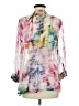 Casual Studio Purple 3/4 Sleeve Blouse Size M - photo 2