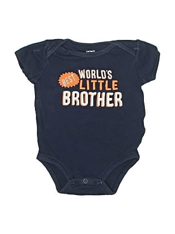 Carter's Short Sleeve Onesie (view 1)