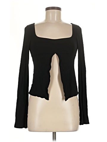 Charcoal Long Sleeve T-Shirt (view 1)