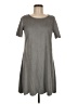 Altar'd State 100% Polyester Solid Gray Casual Dress Size M - photo 1