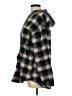 Unbranded 100% Polyester Plaid Gray Fleece Size L - photo 5