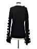 French Connection 100% Cotton Black Pullover Sweater Size XS - photo 2