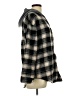 Unbranded 100% Polyester Plaid Gray Fleece Size L - photo 4
