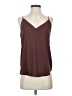 Express Burgundy Sleeveless Top Size S - photo 1