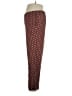 Sonnet James Polka Dots Brown Burgundy Casual Pants Size XL - photo 5