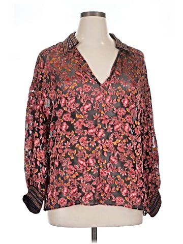 Alice + Olivia Long Sleeve Blouse (view 1)