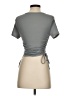 Popular 21 Gray Short Sleeve Top Size S - photo 2
