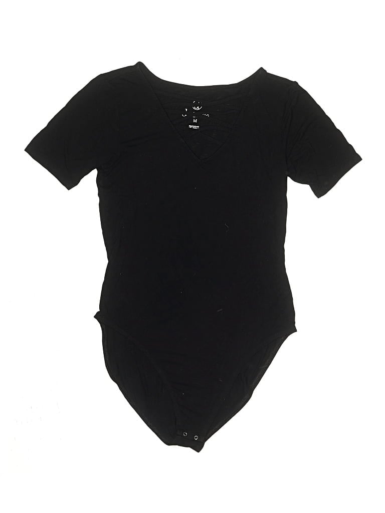 Pre-owned Decree Bodysuit In Black