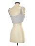 Babaton Silver Sleeveless T-Shirt Size XS - photo 2
