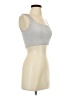 Babaton Silver Sleeveless T-Shirt Size XS - photo 4