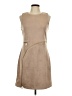 DKNY Solid Tan Casual Dress Size 10 - photo 1