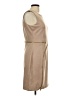 DKNY Solid Tan Casual Dress Size 10 - photo 4