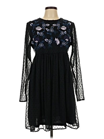 Kaari Blue Cocktail Dress (view 1)