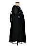Kaari Blue 100% Polyester Black Cocktail Dress Size L - photo 4