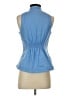 BCBGMAXAZRIA Blue Sleeveless Blouse Size S - photo 2