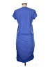 Athleta Solid Blue Casual Dress Size M - photo 2