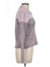 Tomfoolery Color Block Purple Pink Pullover Sweater Size L - photo 4