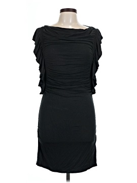 florida beach wedding guest dresses Black V Neck Plaeted Beach Dress & Reviews - Black - Sustainable Beach Dress