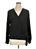 Ann Taylor LOFT Outlet 100% Polyester Black Long Sleeve Blouse Size XL - photo 1