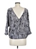 Joie Gray 3/4 Sleeve Blouse Size M - photo 2