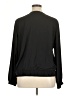 Ann Taylor LOFT Outlet 100% Polyester Black Long Sleeve Blouse Size XL - photo 2
