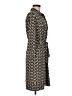 Donna Morgan Print Black Casual Dress Size 6 - photo 4