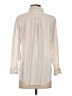 Rails Stripes Ivory Long Sleeve Button-Down Shirt Size S - photo 2