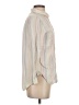 Rails Stripes Ivory Long Sleeve Button-Down Shirt Size S - photo 4