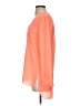 GB 100% Polyester Orange Long Sleeve Blouse Size XS - photo 5