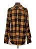 Billy T Plaid Orange Long Sleeve Button-Down Shirt Size S - photo 2