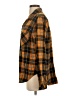 Billy T Plaid Orange Long Sleeve Button-Down Shirt Size S - photo 5
