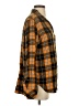 Billy T Plaid Orange Long Sleeve Button-Down Shirt Size S - photo 4
