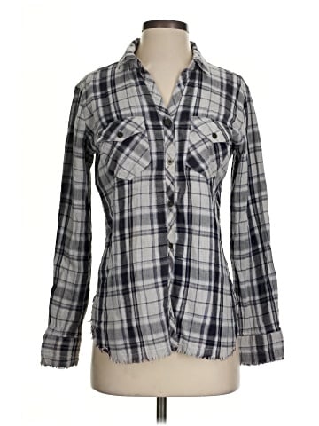 SNEAK PEEK Long Sleeve Button-Down Shirt (view 1)