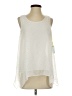 CeCe 100% Polyester Ivory Sleeveless Blouse Size XS - photo 1