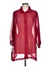 TanJay 100% Polyester Red 3/4 Sleeve Blouse Size L - photo 1