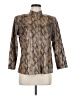 misook Brown Long Sleeve Blouse Size M - photo 1