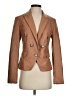 Express 100% Polyester Solid Tan Blazer Size XS - photo 1