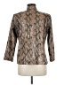 misook Brown Long Sleeve Blouse Size M - photo 2