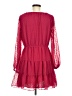 CeCe 100% Polyester Burgundy Casual Dress Size M - photo 2