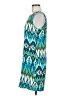 Nomadic Traders 100% Rayon Print Teal Cocktail Dress Size M - photo 5