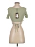 Vero Moda Green Short Sleeve Top Size XS - photo 2