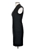 Reiss 100% Polyester Solid Black Cocktail Dress Size 4 - photo 5