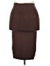 Yitty Solid Brown Casual Skirt Size 2X - photo 2