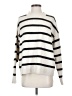 MNG Stripes Ivory Pullover Sweater Size S - photo 1