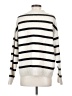 MNG Stripes Ivory Pullover Sweater Size S - photo 2
