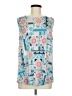 J.Jill Blue Sleeveless Blouse Size M - photo 1